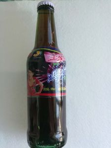 (一件20瓶)王屋山冰爆爽小瓶装328ml黑加仑味碳酸饮料河南济源特产冰