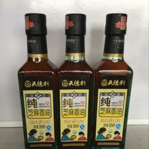 天德利纯芝麻油200ml