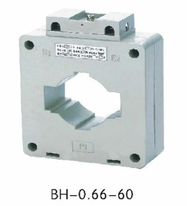 BH-0.66-Φ60，200/5-1500/5，1-0.5级，负载2.5-5，外形尺寸；61×34×80电流互感器