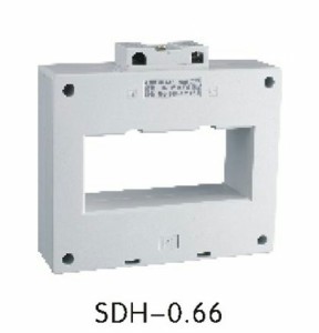 SDH-0.66-Φ100，1000/5-2500/5，1-0.2S级，负载10-40外形140×50×122电流互感器