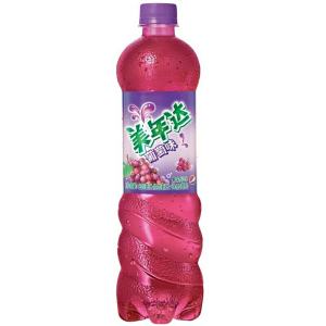 美年达  Mirinda  葡萄味600ml(500ml+100ml)