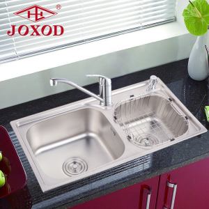 JOXOD 洁具    九牧王    70×42不锈钢水槽   卫浴