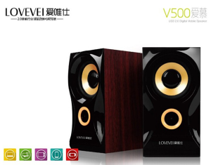 爱唯仕 V500 爱慕 USB小音箱 电脑音响